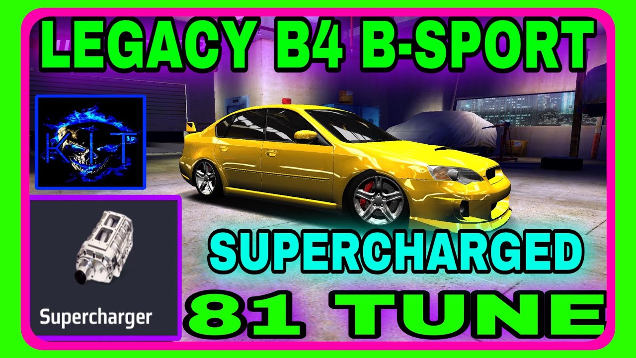(( 2005 LEGACY B4 B-SPORT )) ( SUPERCHARGED ) 81 TUNE. THANKS FOR WATCHING 👍 RUSH RACING 2