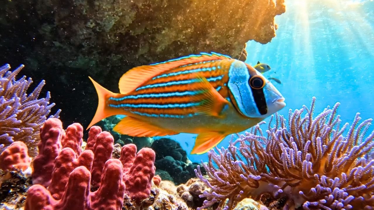 Calm Sea Horizon with Piano – Relaxing Music for Stress and Anxiety Relief