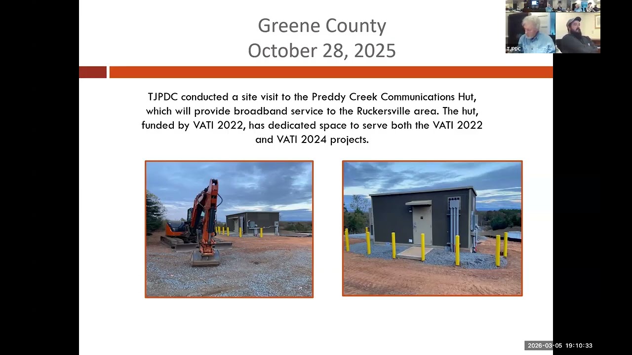 TJPD Commission Meeting: March 5, 2026