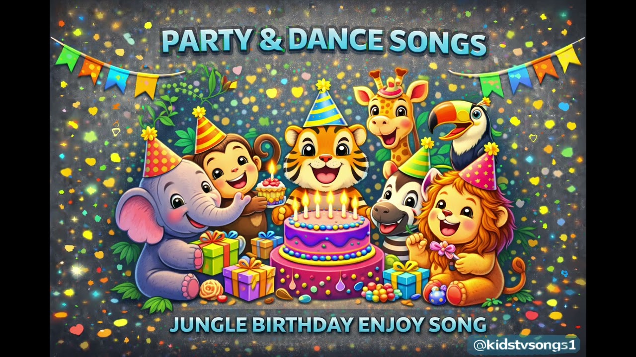 HAPPY BIRTHDAY SONG- JUNGLE BIRTHDAY ENJOY SONG