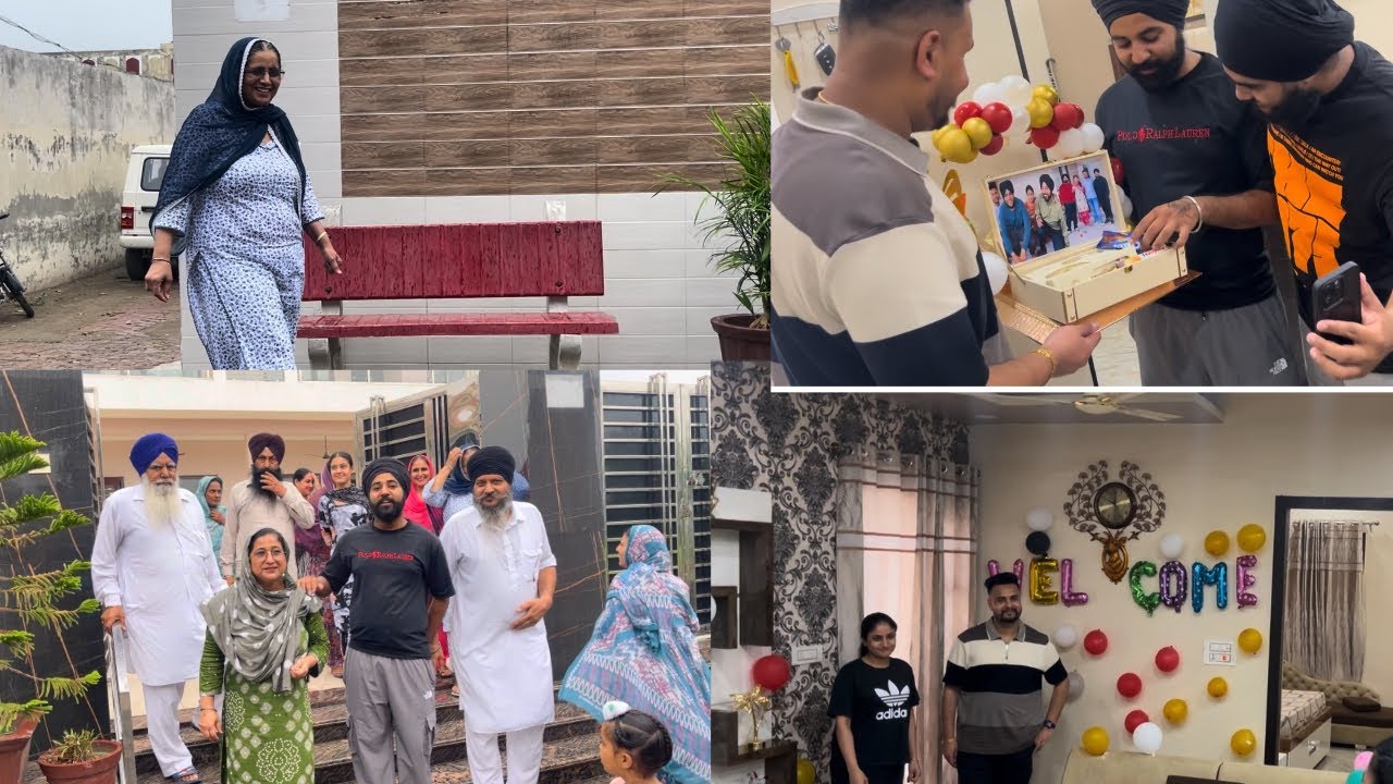 Bahro aye prohnya da surprise welcome