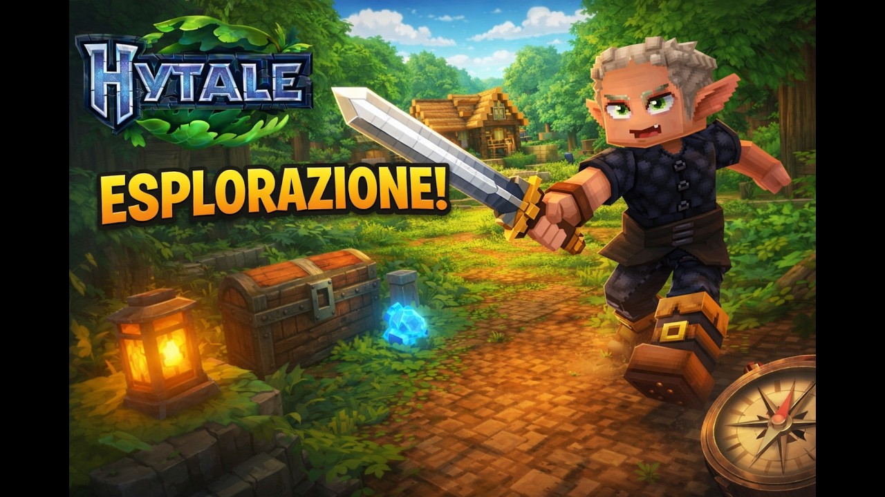 Hytale ASMR #1 un Avventura RILASSANTE [Cillo ASMR]