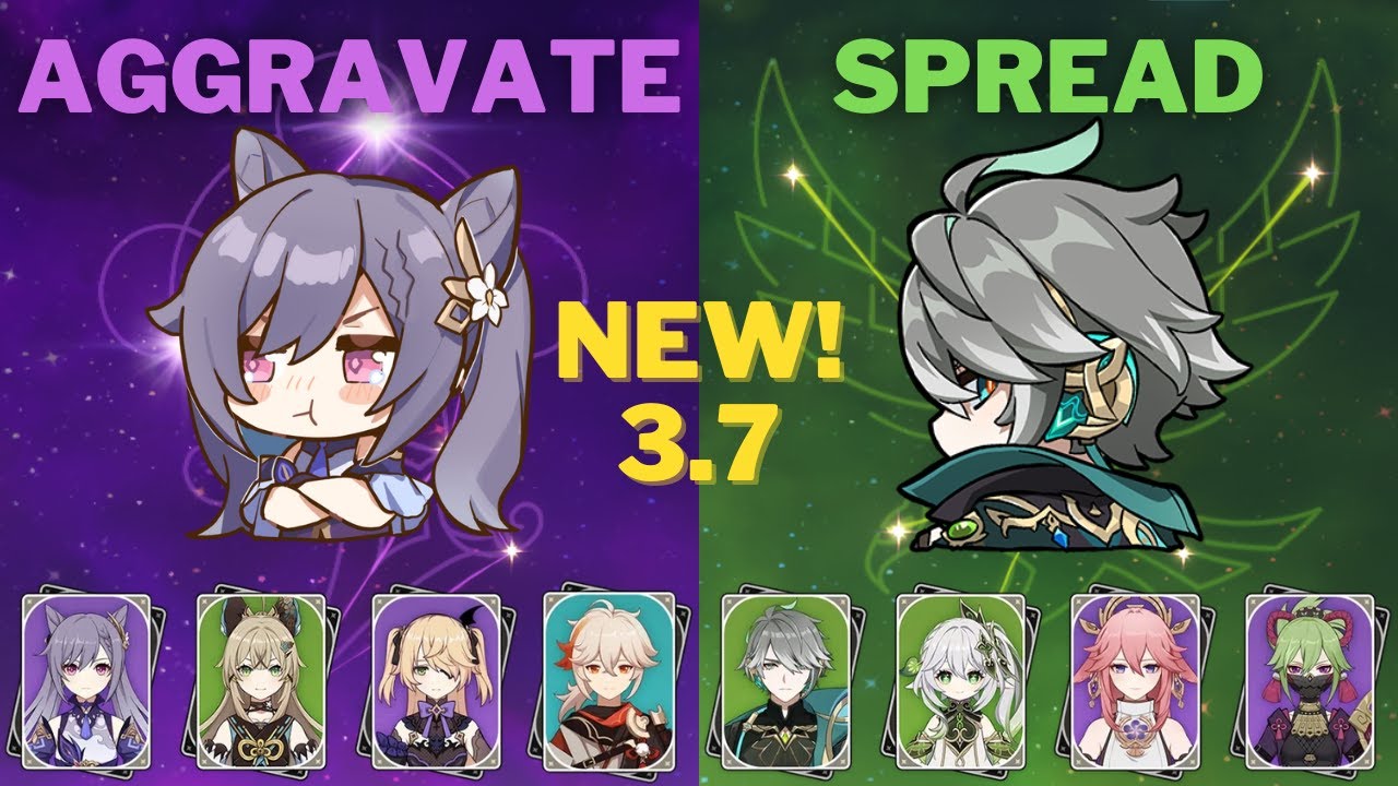 C4 Aggravate Keqing & C0 Spread Alhaitham - 3.7 NEW Spiral Abyss Floor 12
