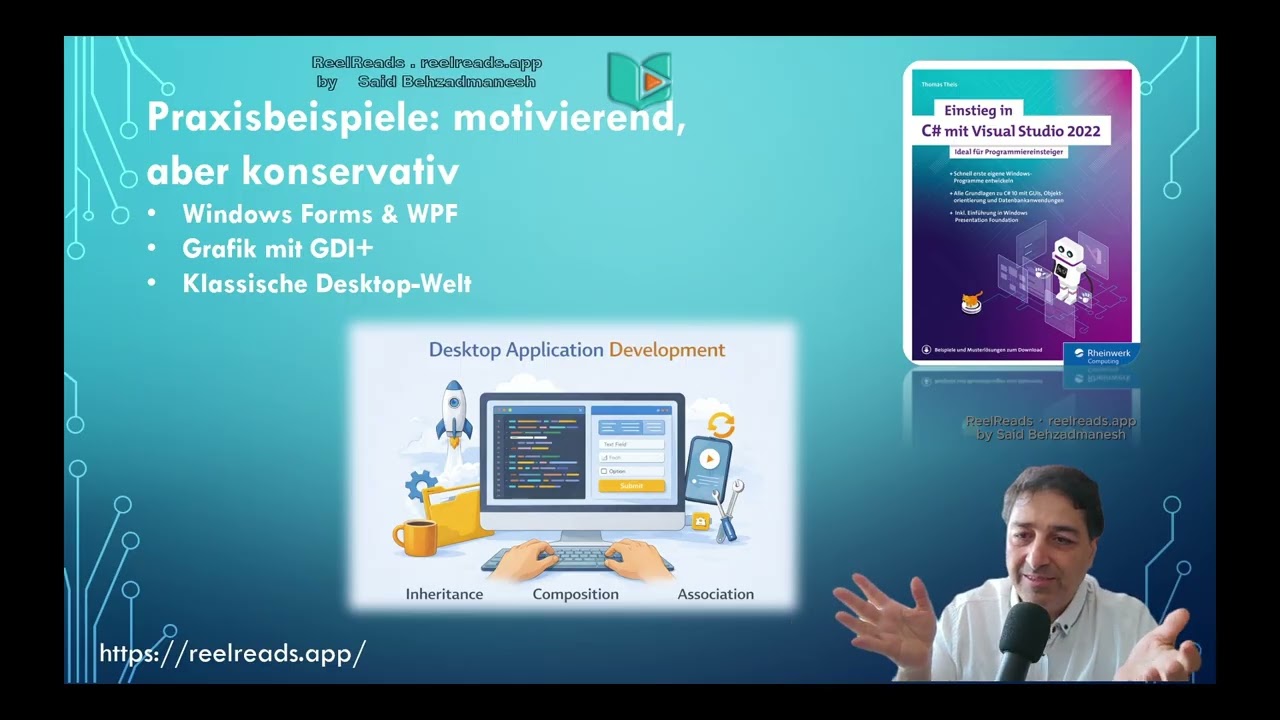 Rheinwerk Computing - Einstieg in C# mit Visual Studio 2022 Ideal für Programmiereinsteiger 2022