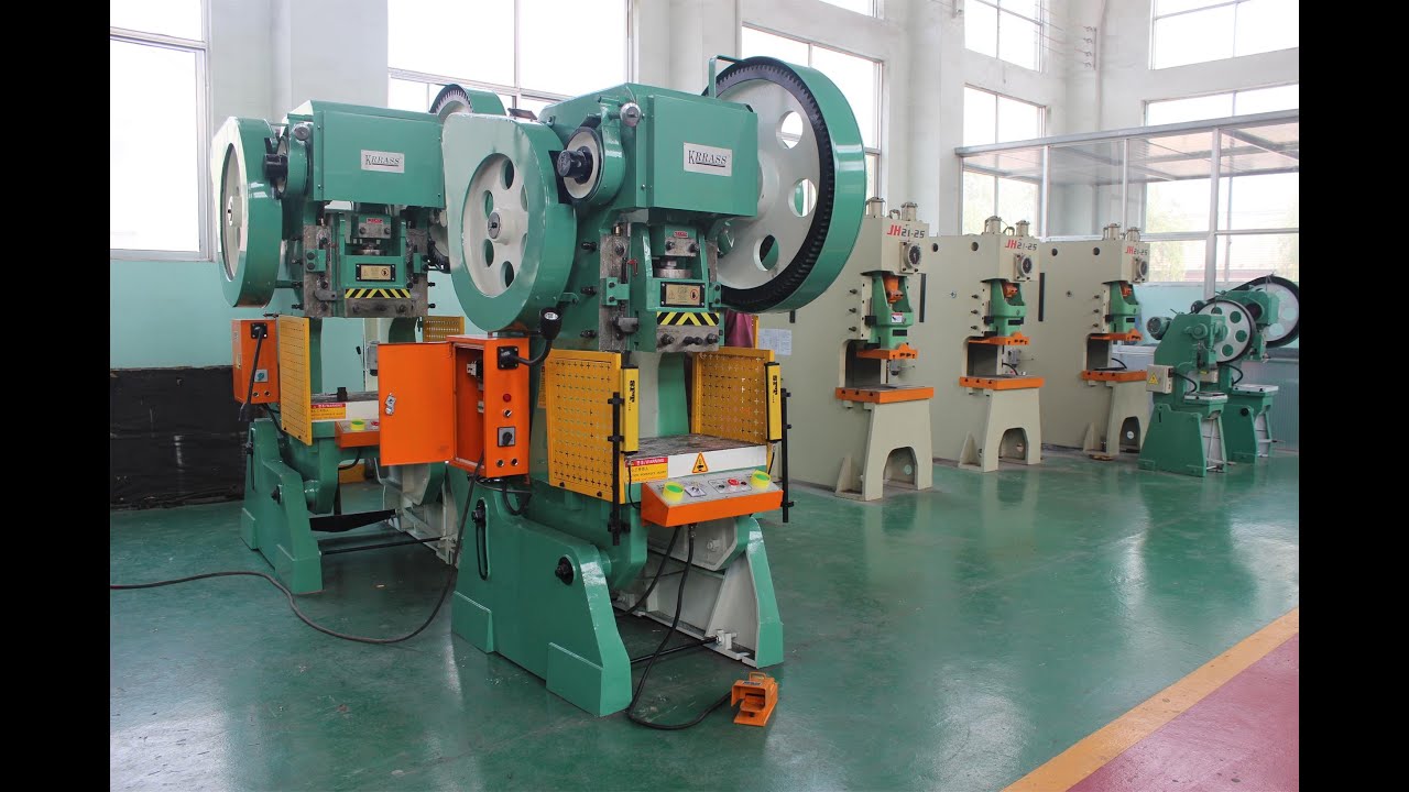 40T Mechanical Power Press, Punch Press Machine, Flywheel Press - KRRASS