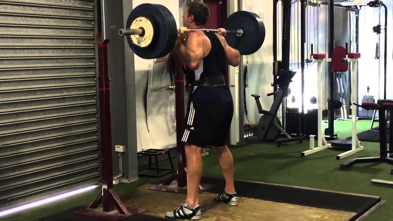 Brad Thorn Squat technique