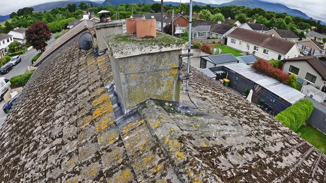 Concrete Roof Tiles Cleaning-Painting-Renovation Ireland