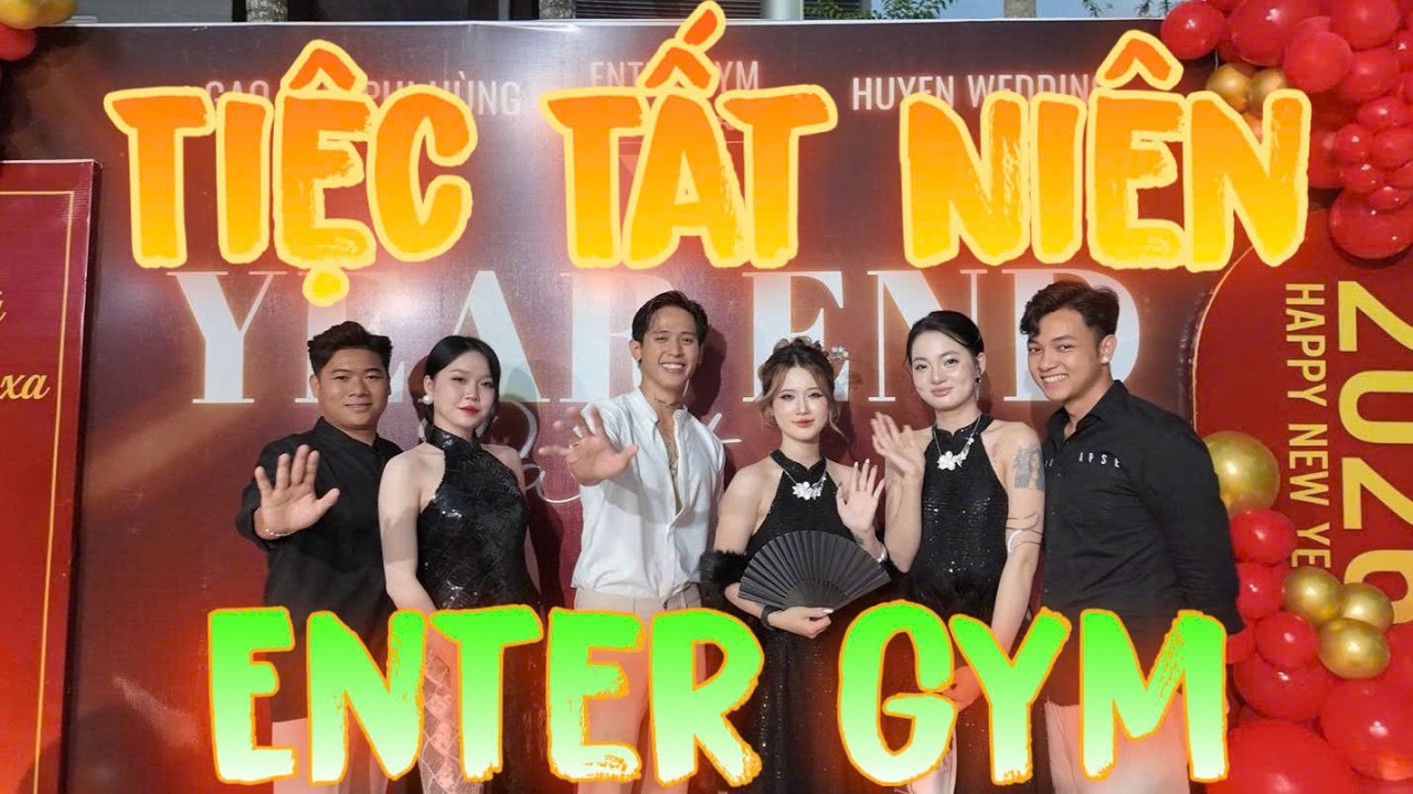 Một Buổi Đi Tiệc Tại ENTER GYM Cùng Với Anh Em Trong Team Và Phu Nhân!! |Thanh Nhã TV