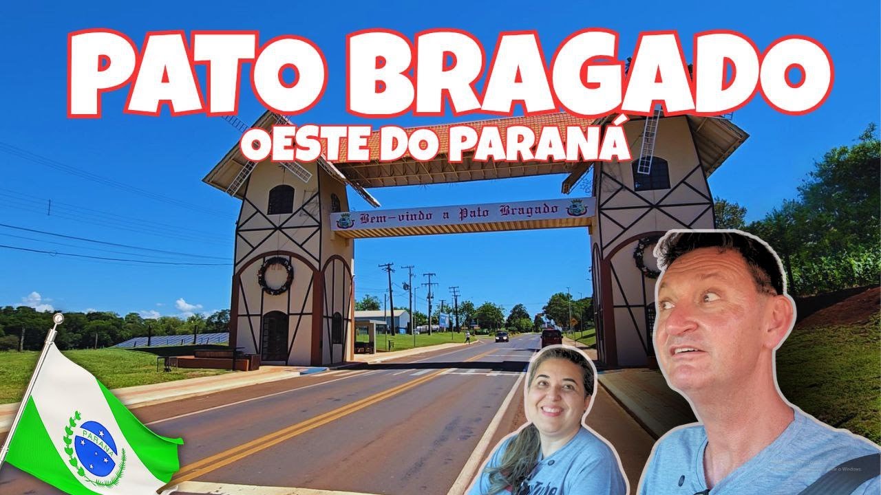 PATO BRAGADO PR 006/399 video 4k Como é a cidade de Pato Bragado no Paraná?