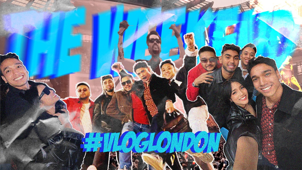 VLOG AI UTI AND RAKIN UPIN IPIN ke london seruseruan dan lanjutke Manchester nonton abel theweekend