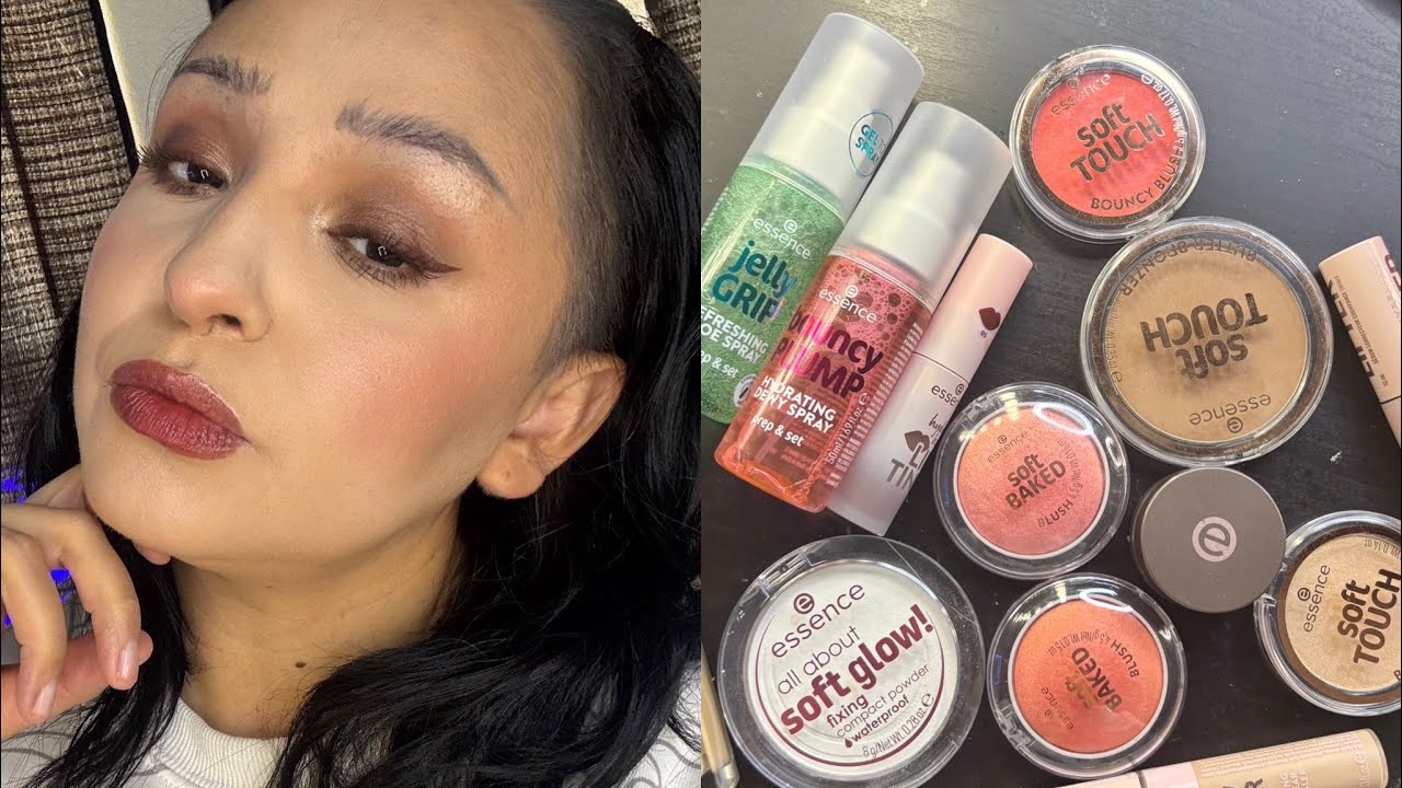 NEW Essence Makeup!!!💄 Try on of New Maybelline Foundation and Concealer 