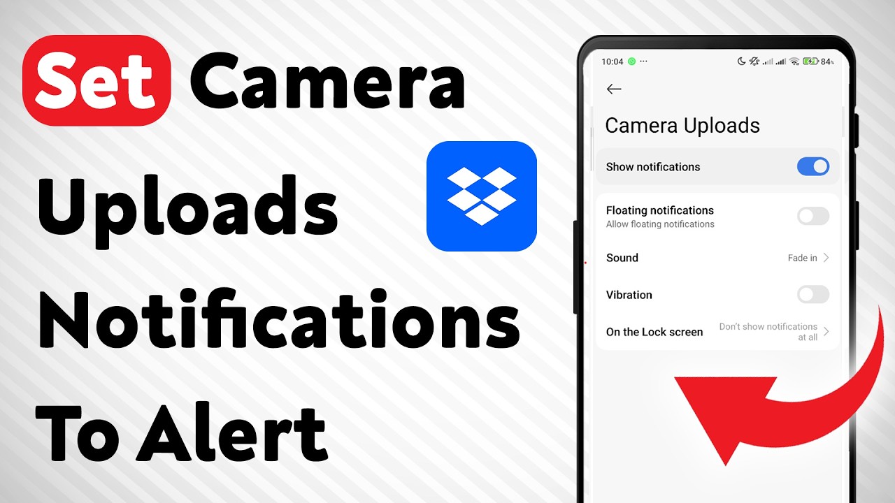 How To Set Dropbox Camera Uploads Notifications To Alert (Updated)