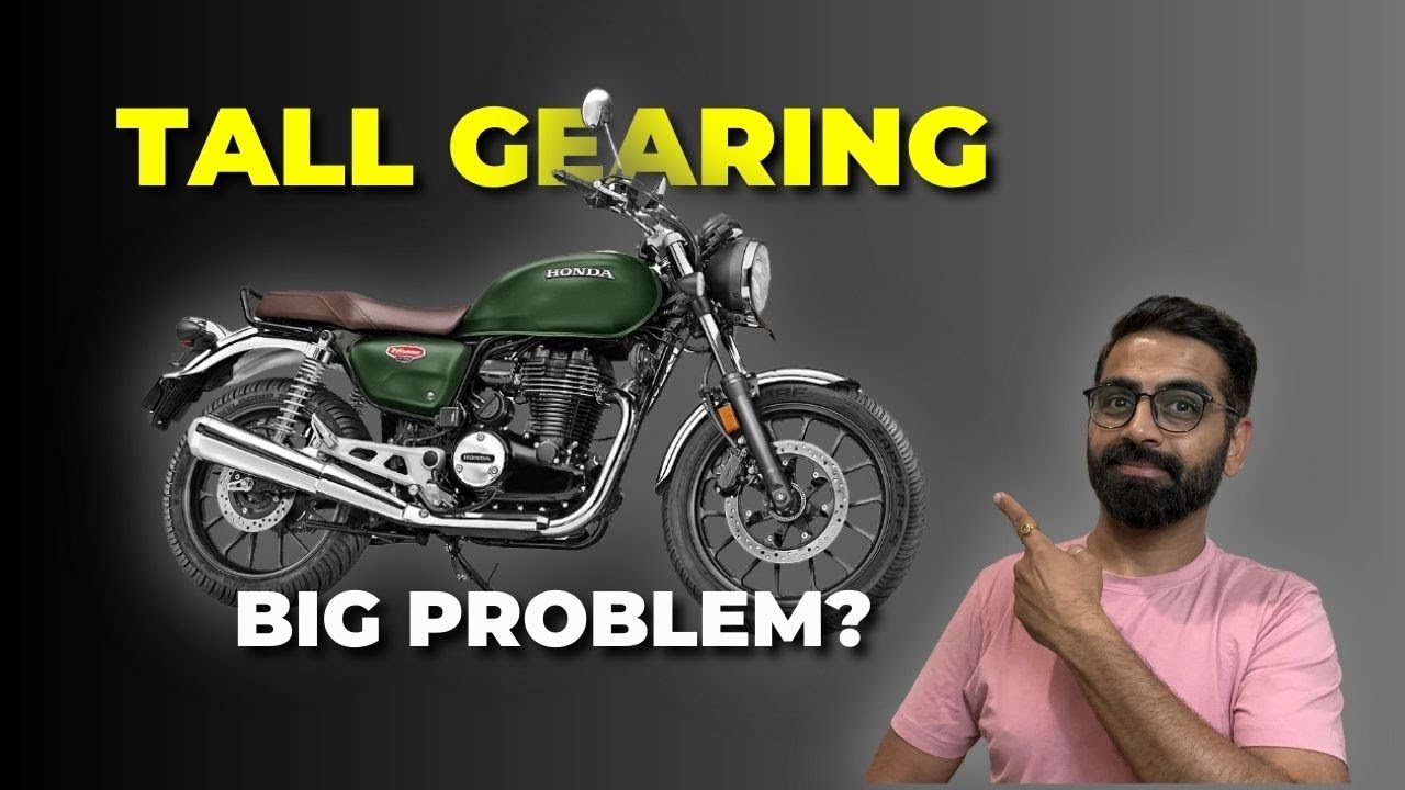 Honda Highness Gearing Explained! #hondahighness #cb350hness #bikereview