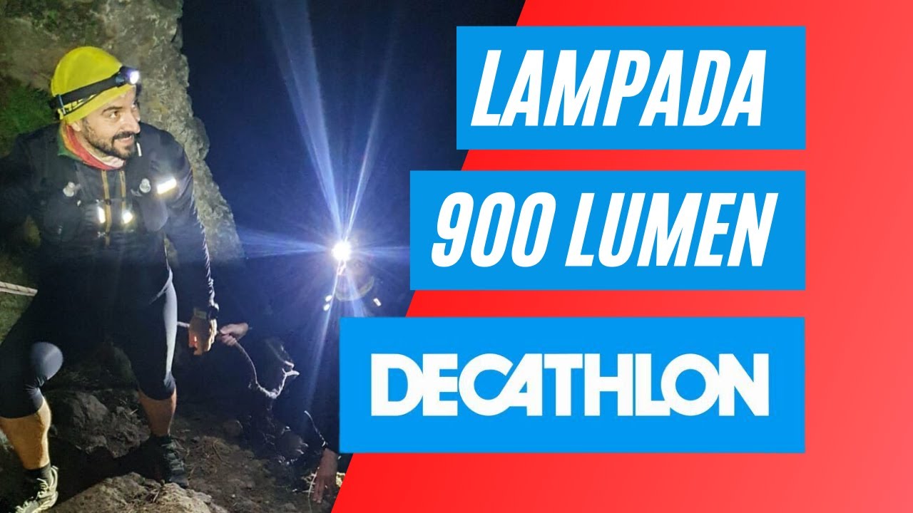 Lampada Frontale EVADICT by DECATHLON 900 Lumens ||| TRAIL RUNNING