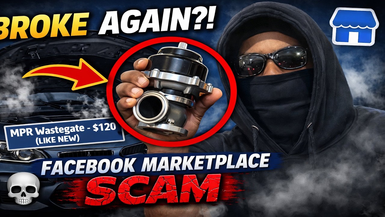 MY BIG TURBO M240 IS BROKEN AGAIN ( I GOT SCAMMED FOR A WASTEGATE!!!!)
