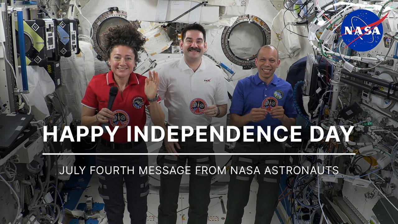 Independence Day Wishes from the Space Station