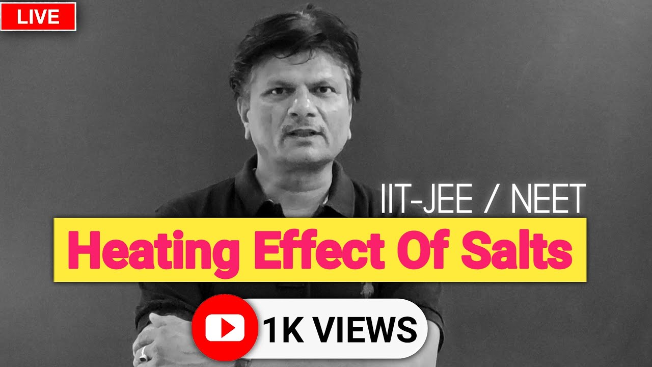 Heating effect of salts🔥 || Super trick || Inorganic Chemistry || By Sunil gaur sir