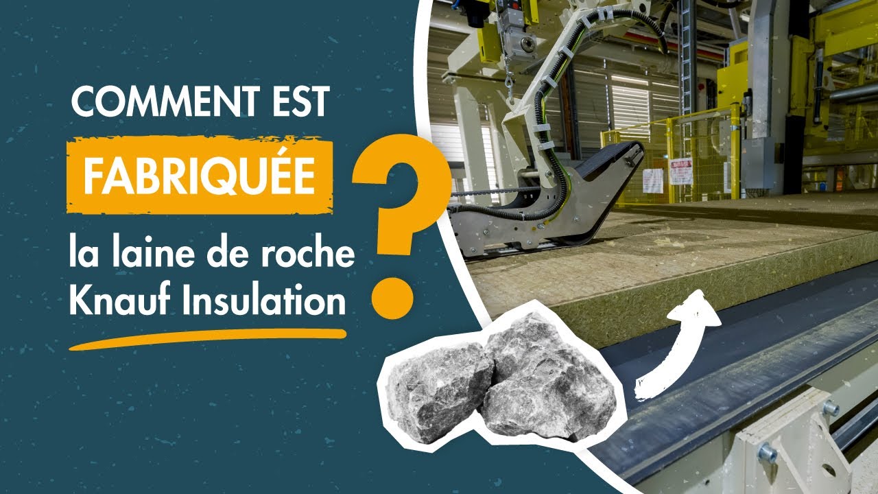 Fabrication la laine minérale de roche | Knauf Insulation
