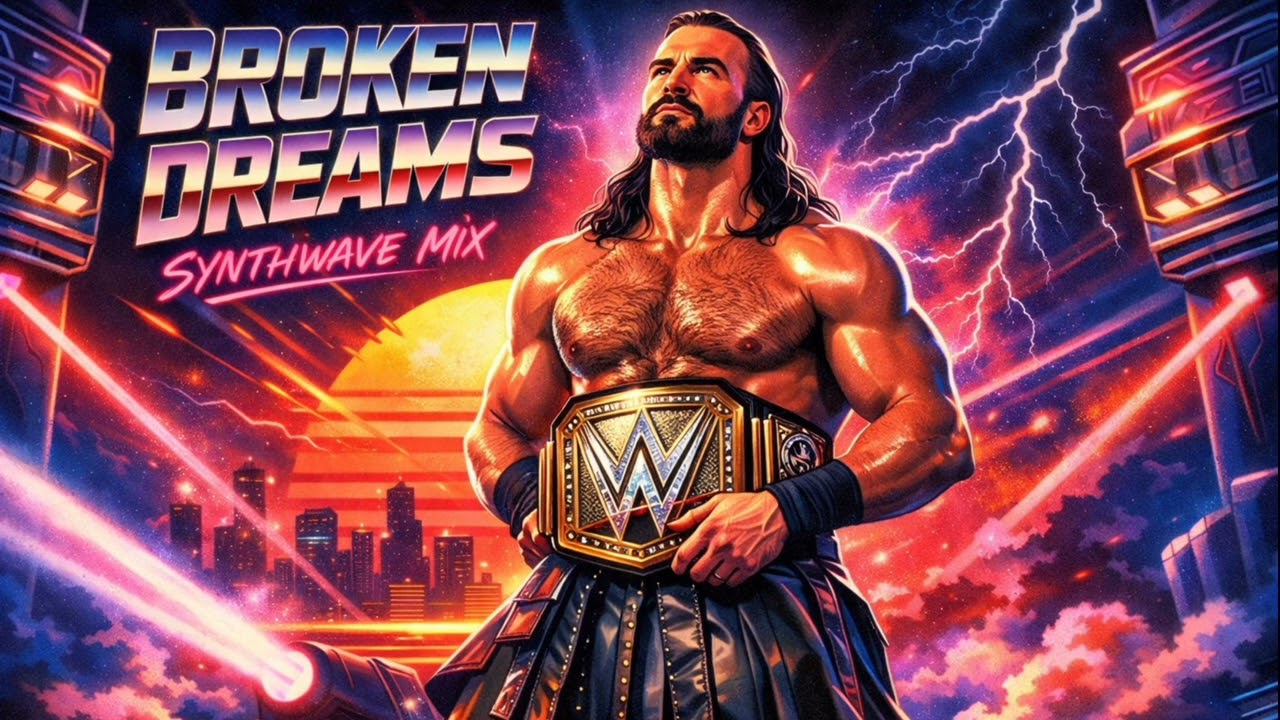 BROKEN DREAMS (Synthwave Mix) | Drew McIntyre NEW Undisputed WWE Champion Theme