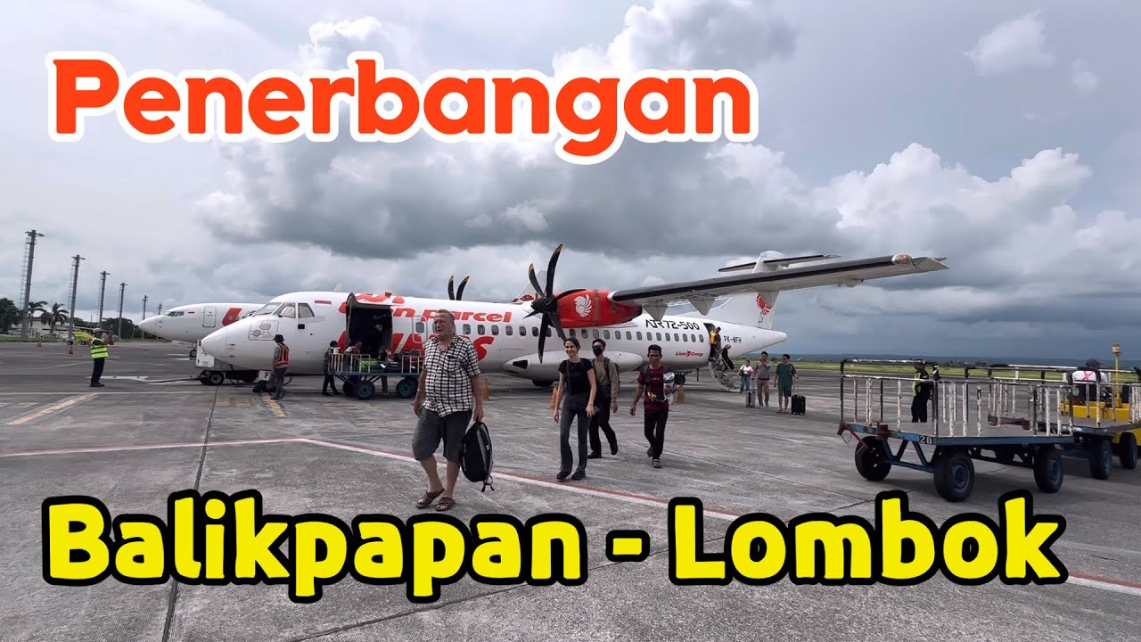 Penerbangan Balikpapan - Lombok 