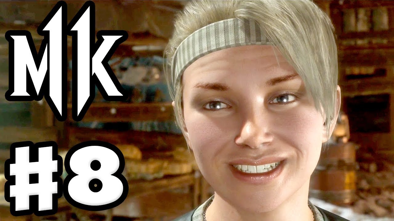 Mortal Kombat 11 - Gameplay Walkthrough Part 8 - Chapter 8: Fight Club - Sonya Blade!