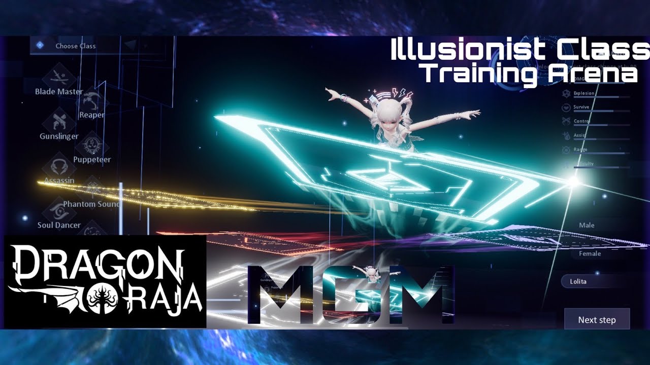 Dragon Raja - NEW CLASS! Illusionist Training Arena MGM. Highlights