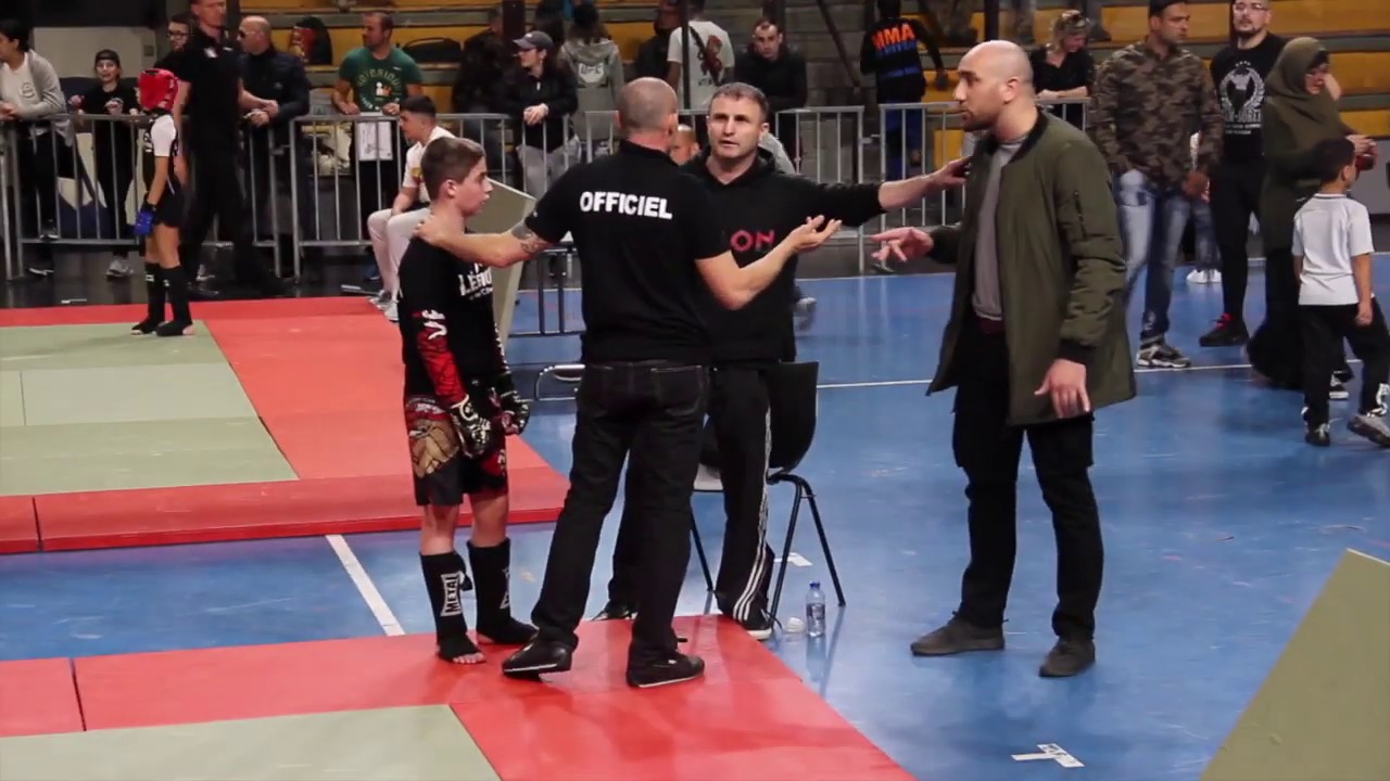 Adam ASKH, Légion Nice disqualifié(les deux)au final Coupe de France pancrace FFKMDA,Marseille 2019