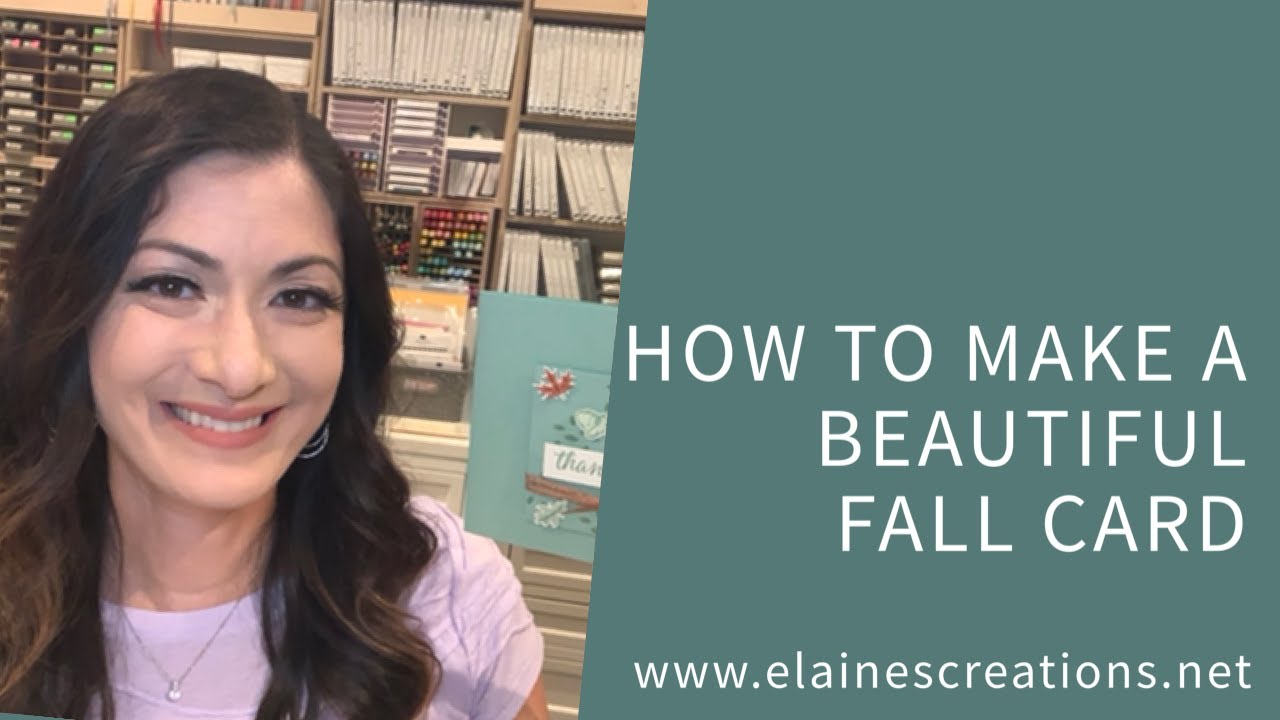 How to Make a Beautiful Autumn Card! Sweet Stampin'