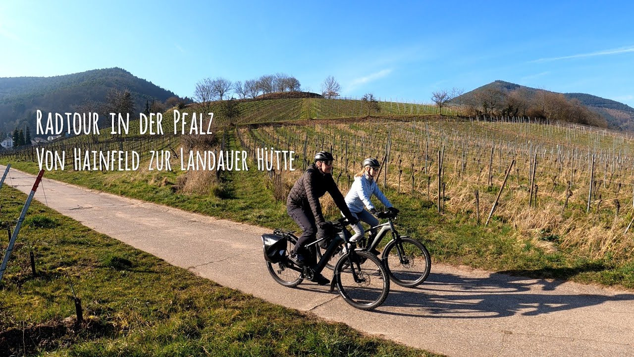 Radtour in der Pfalz - Von Hainfeld zur Landauer Hütte