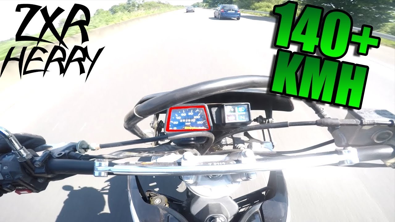 Yamaha DT125X | TOP SPEED 140+ | 2 TAKT | Supermoto | ZXRHerry