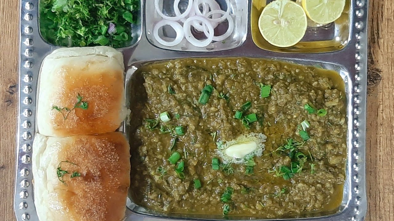 Green Pav Bhaji | Hariyali Pav Bhaji | Healthy Street Style Pav Bhaji | Pav Bhaji