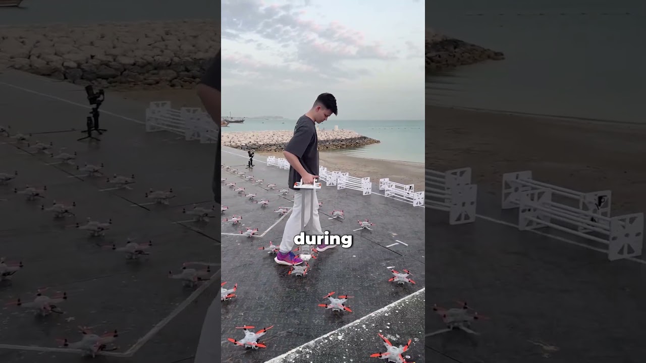 This Is How A Drone Show Is Made!