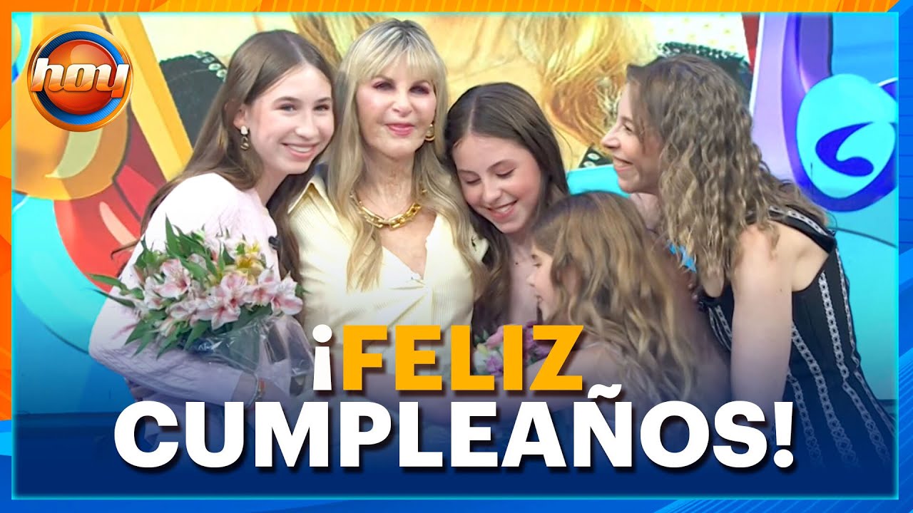 Shanik Berman festeja su CUMPLEA&Ntilde;OS con una emotiva sorpresa familiar | Programa Hoy