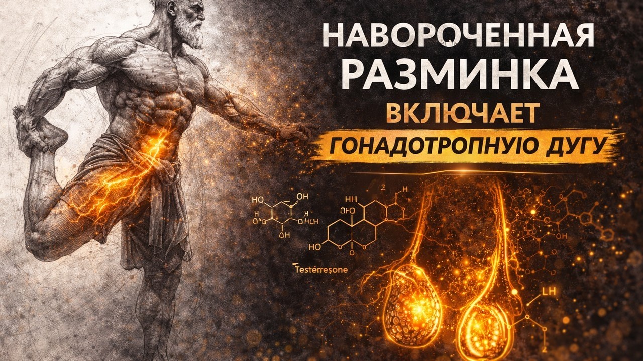 НАВОРОЧЕННАЯ РАЗМИНКА - ВКЛЮЧАЕТ ГОНАДОТРОПНУЮ ДУГУ \ Умный Атлетизм - научный и духовный подход