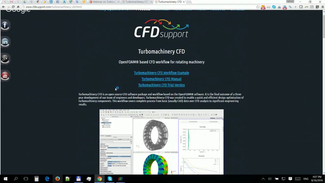 Webinar on Turbomachinery CFD - Radial Turbine