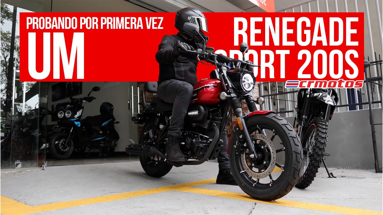 Paseando en la RENEGADE SPORT 200S de UM Motorcycles