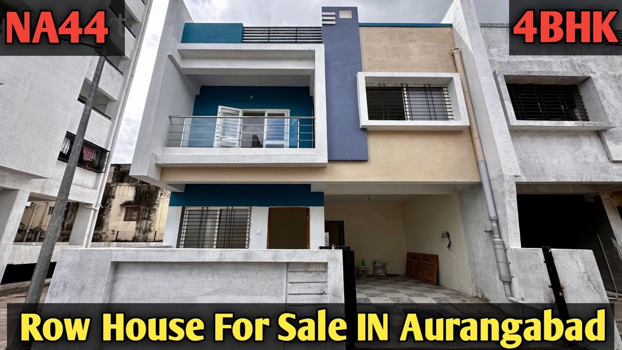 4BHK Beautiful Row House For Sale IN Society Aurangabad Maharashtra