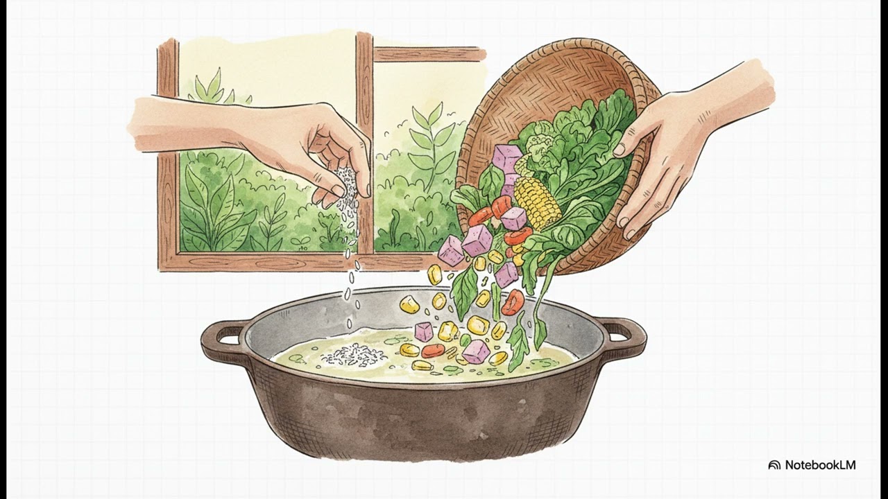 Kisah dalam Semangkuk Bubur Manado