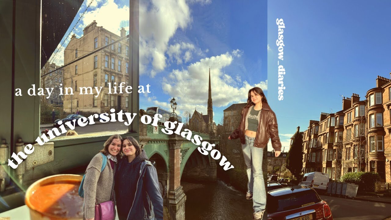 a day in my life at the university of glasgow ☕️📚🏛️