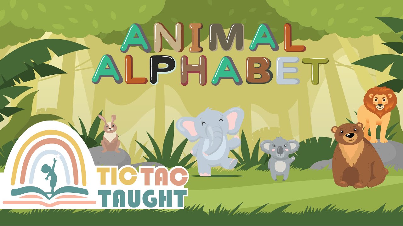 ANIMAL ALPHABET ~ ABC Animals Song for Kids, Learn Animals, Kids Learn Alphabet, ABCD, ABCD for Kids