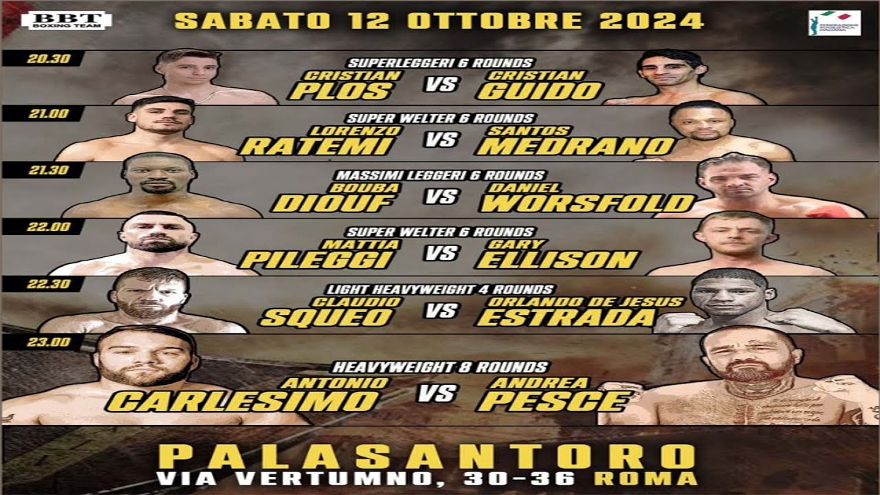 🔥BBT PRODUCTION: Carlesimo vs Pesce, Un Derby Romano da Non Perdere!🔥