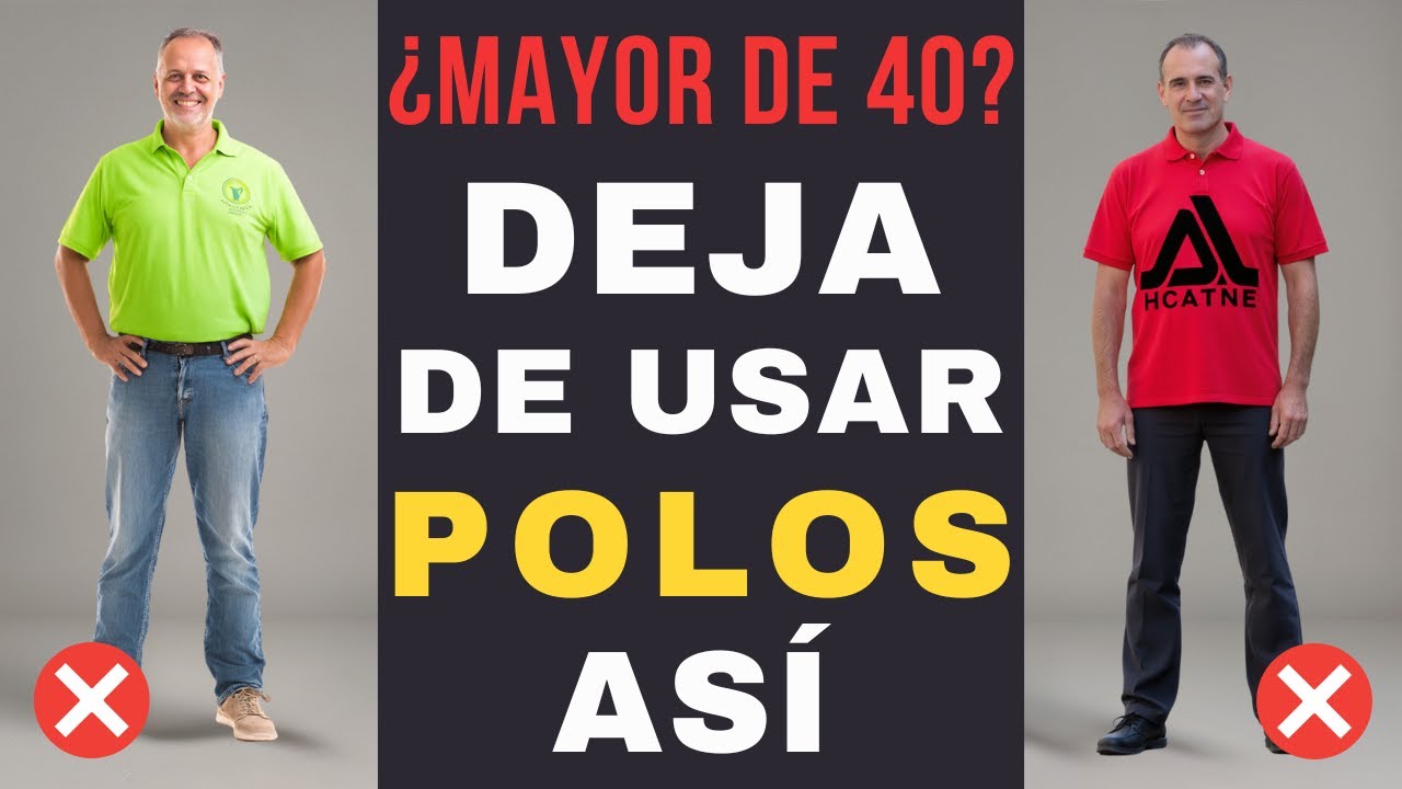 👉 Si tienes más de 40, estos POLOS te están envejeciendo (y no lo sabes)