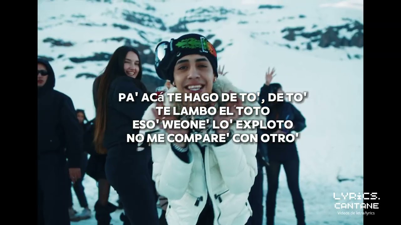 partyson - Cris mj (letra/lyrics)