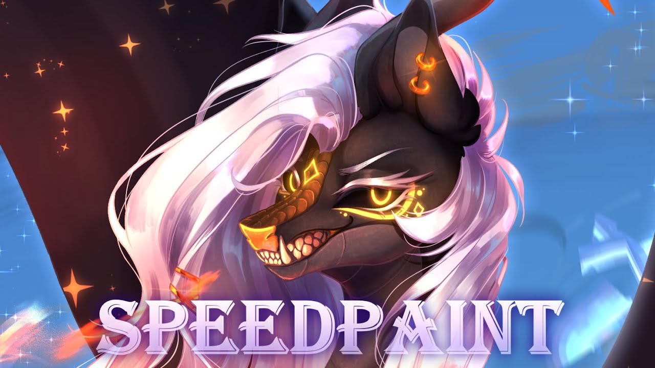 【Speedpaint】Solar Eclipse (prize for the first place in DTIYS)