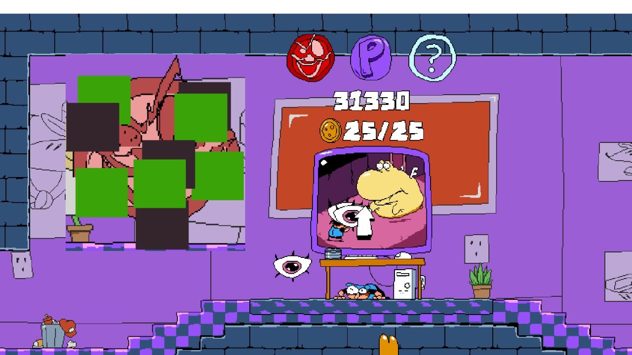 Pizza Tower '19 Plus: SAGE 2024 Demo Dragon's Lair Lap 3 (Hardmode) No Badges