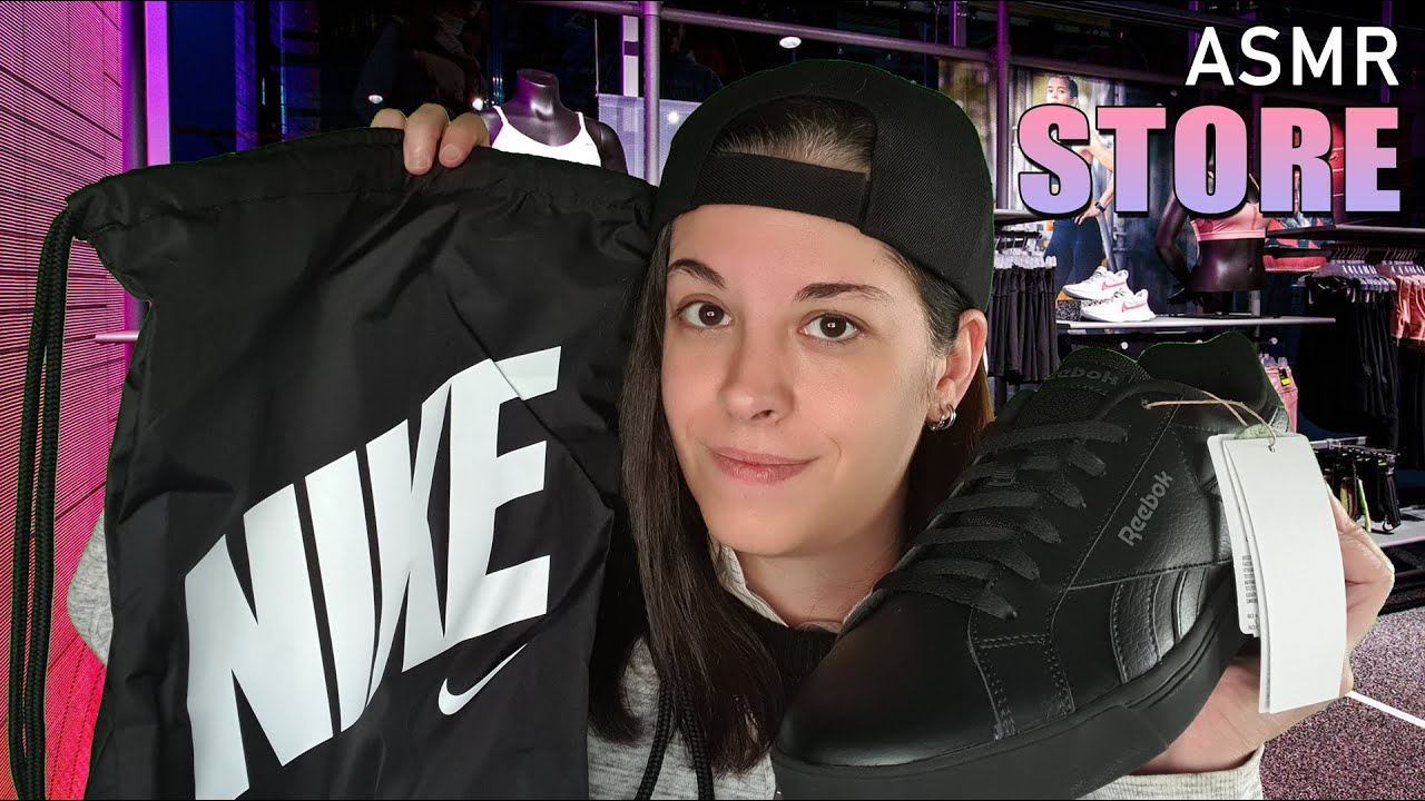 Tienda de Ropa NIKE y REEBOK 👟​ Roleplay Vendedora | ASMR Español | Alternative ASMR