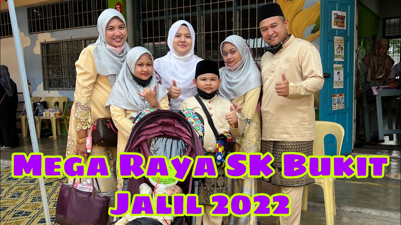 Sambutan Mega Raya SK Bukit Jalil 2022 || Seronok Que raya dengan cikgu dan kawan2