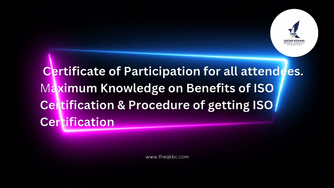 ExcellentiQ First Free Training Session on Fundamentals of ISO 