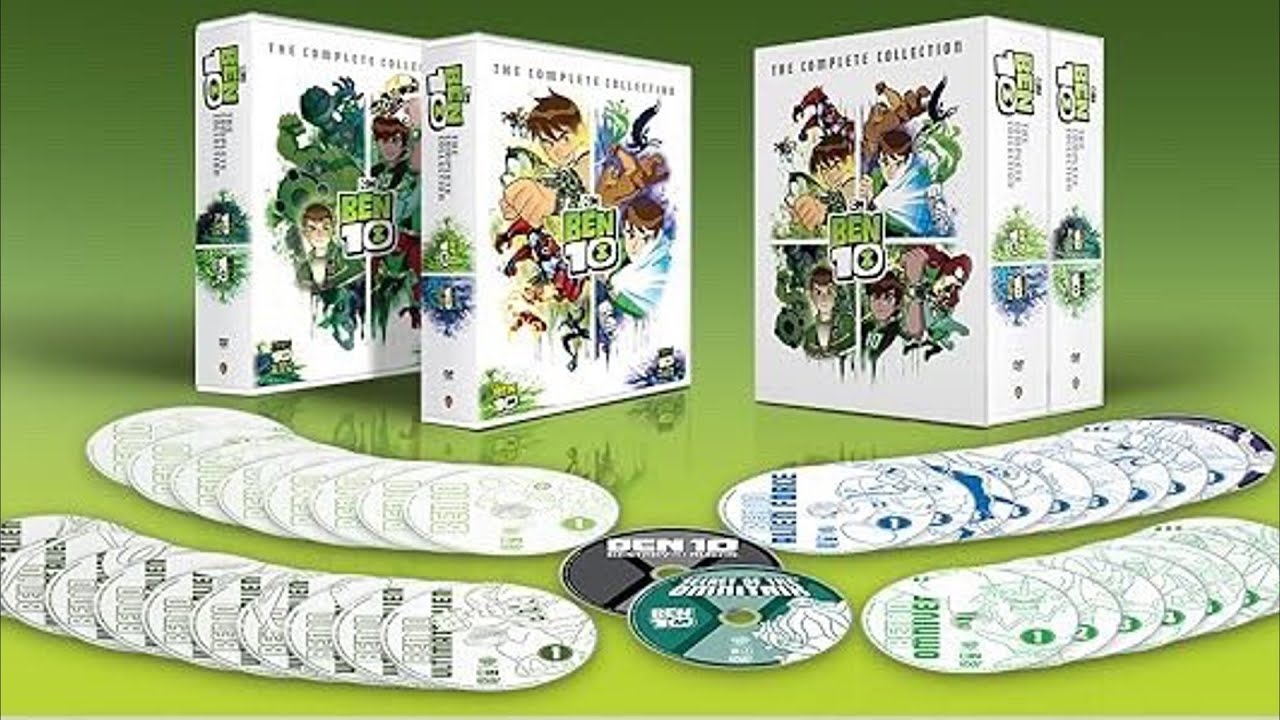 IT'S REAL! - Ben 10 Complete Series DVD Box Set UPDATE