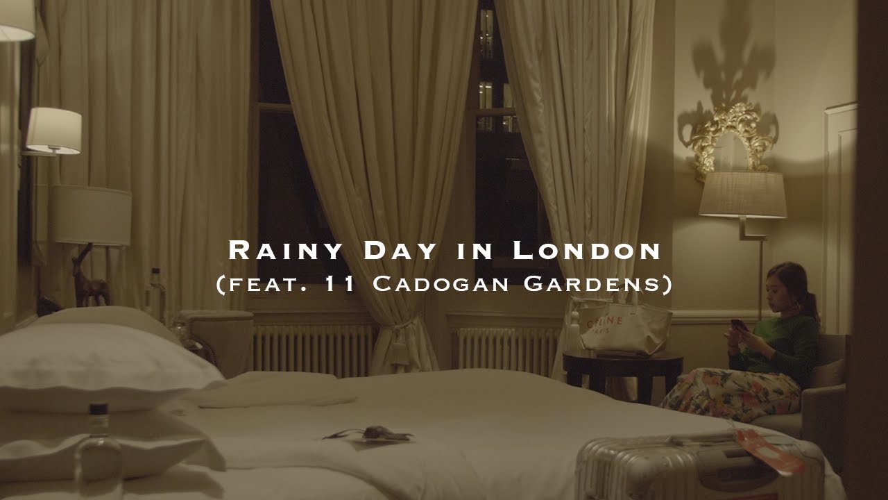 UK TRAVEL VLOG | Ep 2. 11 Cadogan Gardens Hotel Review + Rainy Day in London